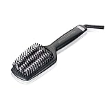 Imetec Bellissima Magic Straight Brush PB5 100 Spazzola Elettrica Lisciante per Capelli, Effetto Liscio Naturale, Setole Rivestite in Ceramica, Fino a 200° C, Technologia Ioni