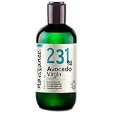 Naissance Olio di Avocado Biologico 250ml - Puro, Naturale, Pressato a Freddo, Certificato Biologico, Vegano - Idratante naturale per Corpo, Viso, Mani e Capelli