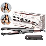 Remington S6606 Piastra Capelli Curl & Straight, Design 2 in 1 Semplice ed Intuitivo, Effetto Riccio, Onde Morbide o Capelli Lisci, Ceramica, 150 - 230 Gradi